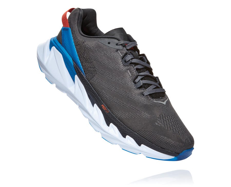 Hoka Mens Running Shoes NZ - Hoka Elevon 2 Grey (SLM702396)